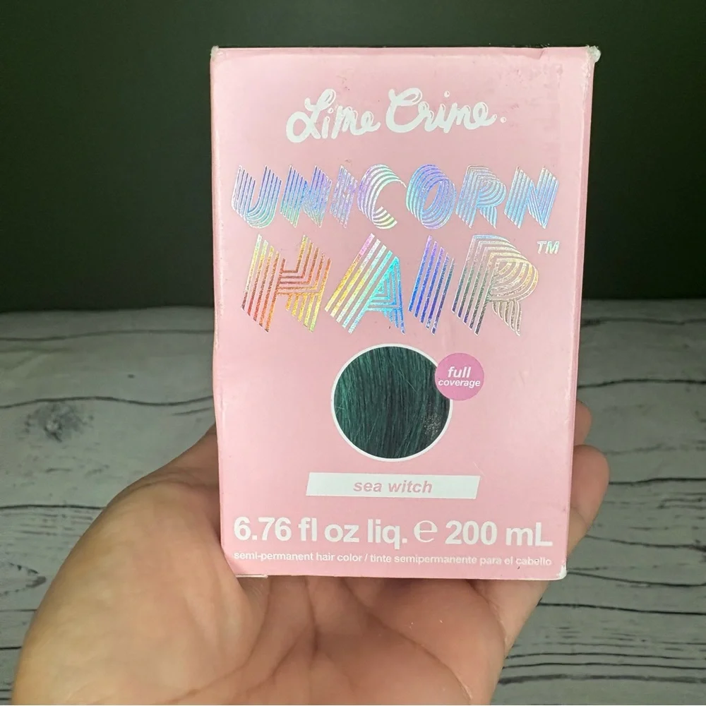 Lime Crime semi-permanent hair 